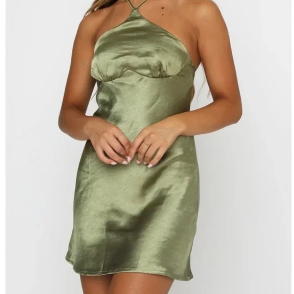 White Fox Boutique Lights On Mini Dress - Picture 2 of 11